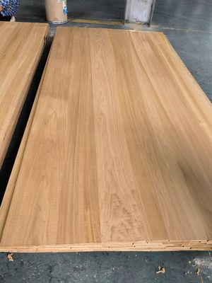 Vaste houten plank Geel popelplank Gecarboniceerd houten plank Hedendaags
