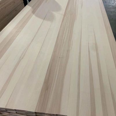 Grondstof Houten meubels Finger Joint Board voor hedendaagse kasten van massief hout