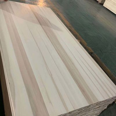 Grondstof Houten meubels Finger Joint Board voor hedendaagse kasten van massief hout
