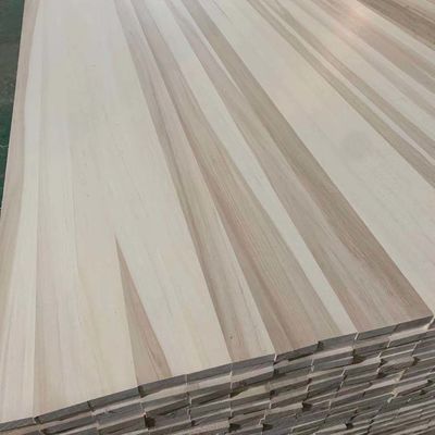 Grondstof Houten meubels Finger Joint Board voor hedendaagse kasten van massief hout