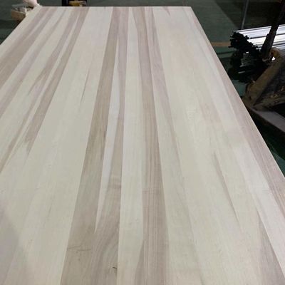 Grondstof Houten meubels Finger Joint Board voor hedendaagse kasten van massief hout