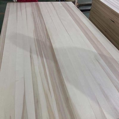 Grondstof Houten meubels Finger Joint Board voor hedendaagse kasten van massief hout