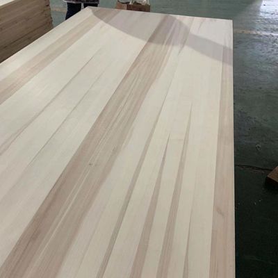 Grondstof Houten meubels Finger Joint Board voor hedendaagse kasten van massief hout