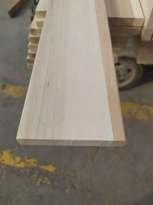 FSC-gecertificeerde houtpopel paulownia-bedplaten voor massief houten bedframe