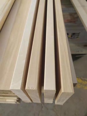 FSC-gecertificeerde houtpopel paulownia-bedplaten voor massief houten bedframe