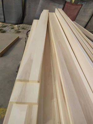 FSC-gecertificeerde houtpopel paulownia-bedplaten voor massief houten bedframe