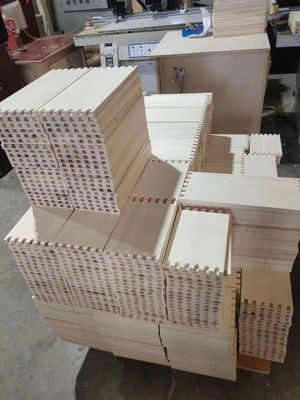 Moderne solide houten panelen voor laden