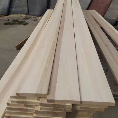 Natuurlijke kleur of gebleekt massief houten panelen Popelbed slaten voor projectoplossingen