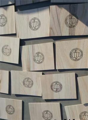 Houten bord voor Taekwondo Breaking Training Test 0.6 0.9 1.5 2.0 Lengte 100mm-2440mm