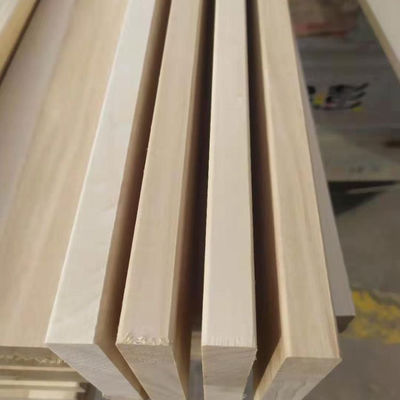 Contemporary Style King Bed Support Slates voor zwaar werk Solid Wood King Bed