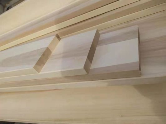 Contemporary Style King Bed Support Slates voor zwaar werk Solid Wood King Bed