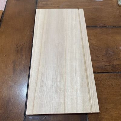 Paulownia ladeside houten plank glijden natuurlijk hout of op maat