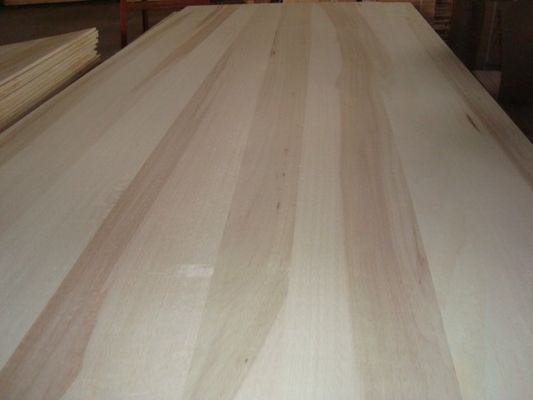100mm-2440mm Lengte Bleken Popelplaat voor woonkamer Qingfa Natuurlijk Popelhout