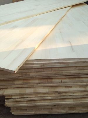 100mm-2440mm Lengte Bleken Popelplaat voor woonkamer Qingfa Natuurlijk Popelhout