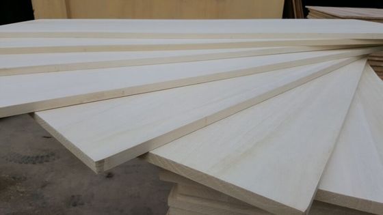 100mm-2440mm Lengte Bleken Popelplaat voor woonkamer Qingfa Natuurlijk Popelhout