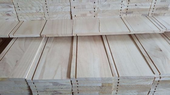 Vochtgehalte 8%-12% Houten meubilair ladenbord Paulownia Houten bord