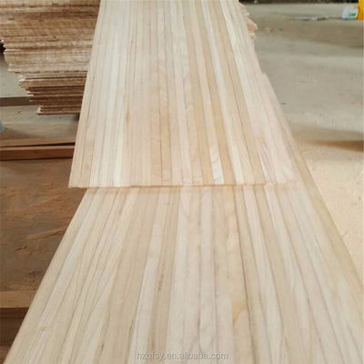 Houten kern leeg licht hout massief houten kern materiaal moderne ontwerpstijl