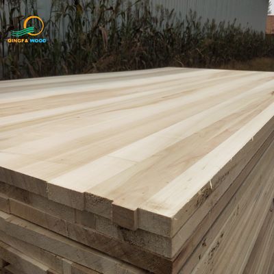 2440x1220x18 mm Vleesplaten van witte populier voor projectoplossingsmogelijkheden AA-klasse