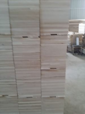 Bouwbouwbouwmeubilair Paulownia massief houten plaat met een dichtheid van 300 kg/m3