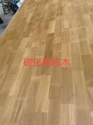 Rubberen hout met vingerverbinding massief houten planken Breedte 100-1220 mm voor interieurmeubelen