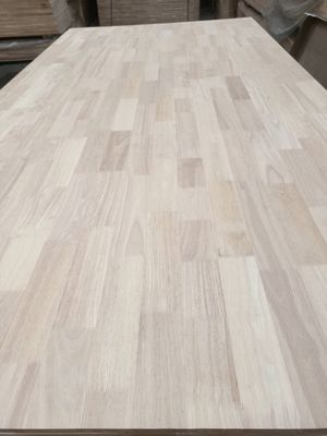 100-1220 mm Breedte Rubber Finger Jointed Houten Planken Meubelen Tafeltop Afgeronde hoeken