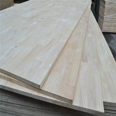 Gepersonaliseerd 1220x2440mm Gekarboneerd massief houten paneel Rubber Finger Joint Hardwood Board