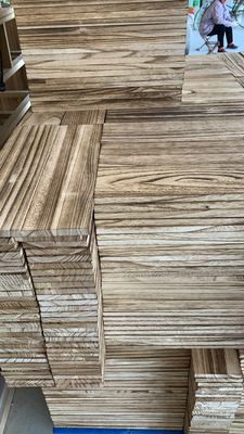 UV-geverfd verbrand paulownia houten plaat Muurframe Drijvend frame in 100 1220 mm Breedte