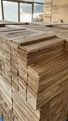 UV-geverfd verbrand paulownia houten plaat Muurframe Drijvend frame in 100 1220 mm Breedte