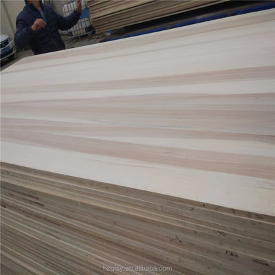 Oorspronkelijk gebleekt populierhout 2440x1220 mm voor sterke duurzame houten panelen