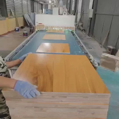Moderne ontwerp stijl massief houten plaat bekleed met houten paneel graad AB binnen ABC