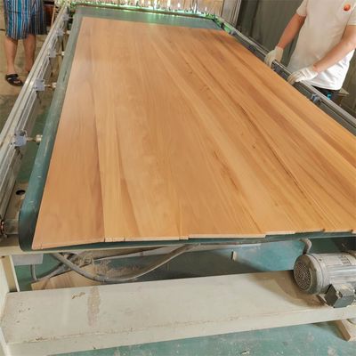 Moderne ontwerp stijl massief houten plaat bekleed met houten paneel graad AB binnen ABC