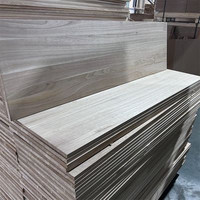 Persoonlijke grootte Paulownia massief hout hout voor in natuurlijk hout of gebleekt afwerking