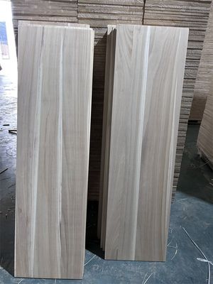 Persoonlijke grootte Paulownia massief hout hout voor in natuurlijk hout of gebleekt afwerking