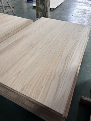 2440x1220 of 1200x600 Grootte Prinses Paulownia Plaat voor meubilair Aanpasbare opties