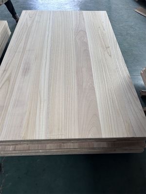 2440x1220 of 1200x600 of op maat gemaakte paulownia houten planken voor projectoplossingsmogelijkheden