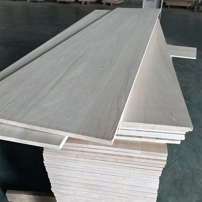 Borden van massief hout in Brazilië Paulownia Hout met after-sale service 2440x1220 of 1200x600