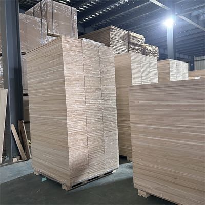 Borden van massief hout in Brazilië Paulownia Hout met after-sale service 2440x1220 of 1200x600