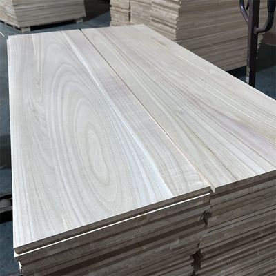 Aangepaste afmeting Paulownia AA-klasse massief hout paneel Paulownia-paneel met gratis onderdelen