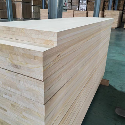Houtbandcompositplaat met natuurlijke kleur Solid Wood Glue E0/E1 Environmental Glue