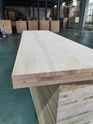 Houtbandcompositplaat met natuurlijke kleur Solid Wood Glue E0/E1 Environmental Glue