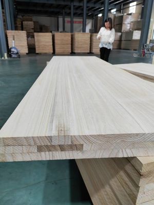 Houtbandcompositplaat met natuurlijke kleur Solid Wood Glue E0/E1 Environmental Glue