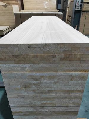 Houtbandcompositplaat met natuurlijke kleur Solid Wood Glue E0/E1 Environmental Glue
