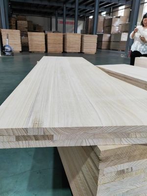 Houtbandcompositplaat met natuurlijke kleur Solid Wood Glue E0/E1 Environmental Glue