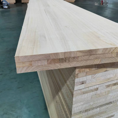Meerdere lagen van massief hout paulownia board met aangepaste grootte en dikte van 3 mm-50 mm