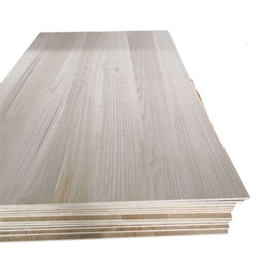 Houten paneel van paulownia voor projectoplossingsmogelijkheden