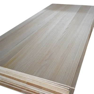 Solid Glue Wood Board voor op maat gemaakte projectoplossingen milieuvriendelijke Chinese Paulownia