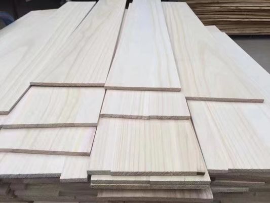 Totale oplossing voor hotelprojecten Paulownia-planken op maat doos Houten ambachtelijke onderdelen