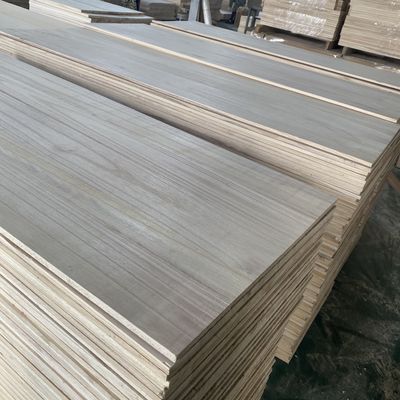 Bouwhout thuis Dichtheid 8 mm Paulownia houten planken met Dichtheid 280-300kgs/cbm