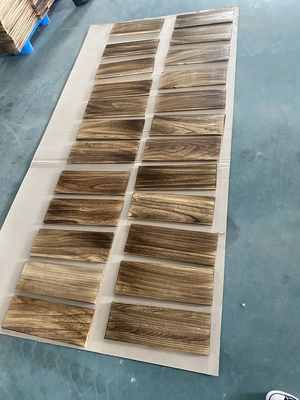 Rustieke drijvende planken Muurtype met Paulownia houten planken