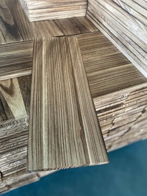 Rustieke drijvende planken Muurtype met Paulownia houten planken